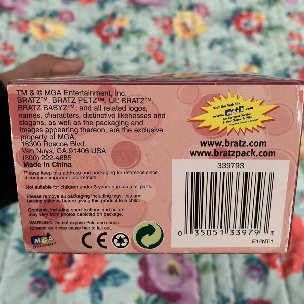 BRATZ Doll  Sleep‎ Over JADE Doll With Black Cat Sealed NEW